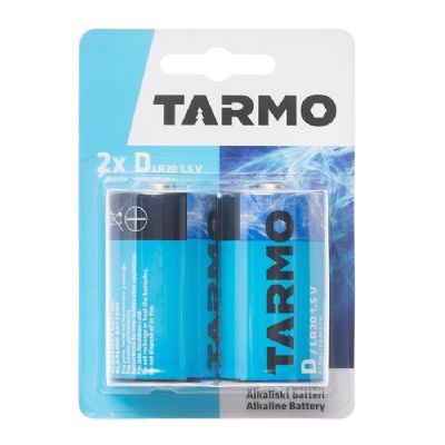 Batteri D LR20 2-pack