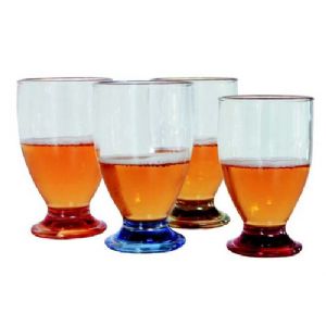 glas-4-pack-17-cl-acrylplats-med-fargad-fot