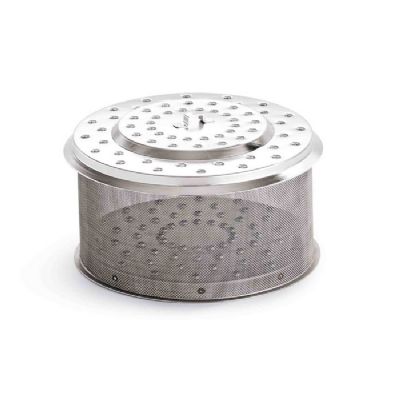 Kolbehållare till Lotusgrill 43,5 cm Rostfritt stål
