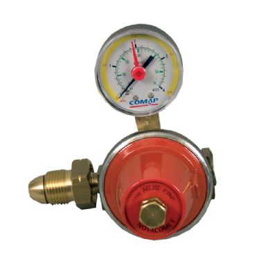 Reduceringsventil 1-3 Bar Pol x 3/8 inv 30-50 kg/h Manometer