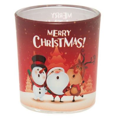 Ljuslykta Merry Christmas med doft